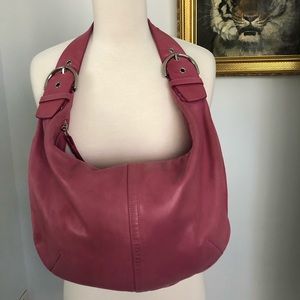 Coach leather limited edition hobo bag
